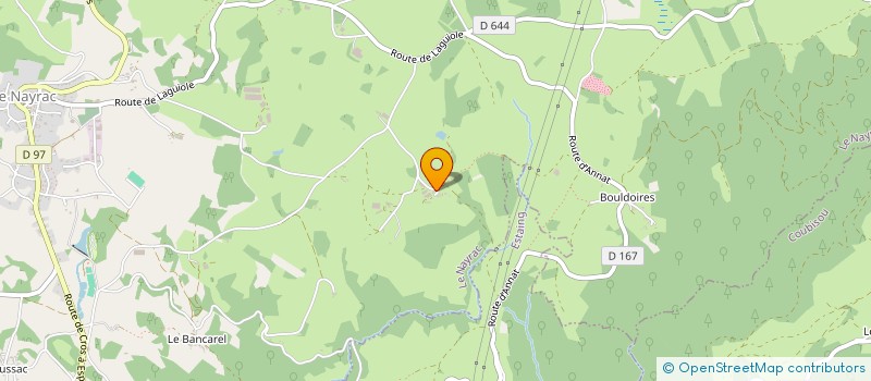 localisation de l'entreprise MONSIEUR GAUTHIER GROS  LE NAYRAC