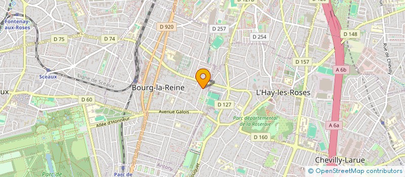localisation de l'entreprise MONSIEUR GAUTHIER HAZIZA à BOURG-LA-REINE