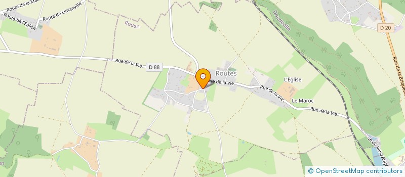 localisation de l'entreprise MONSIEUR GAUTHIER HINFRAY  ROUTES