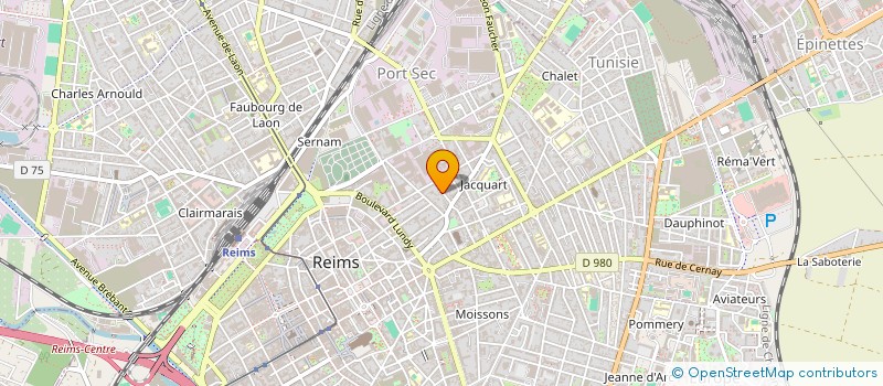 localisation de l'entreprise MONSIEUR GAUTHIER HOULET  REIMS