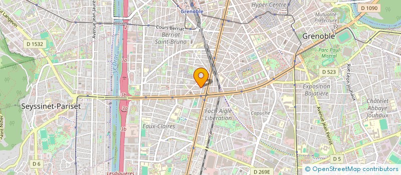 localisation de l'entreprise MONSIEUR GAUTHIER HUGUENIN  PARIS