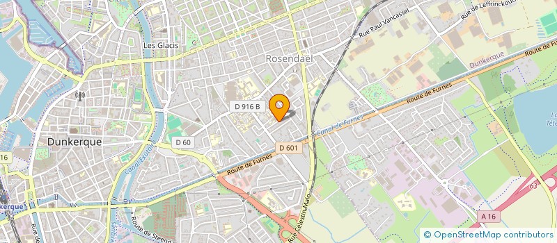 localisation de l'entreprise MONSIEUR GAUTHIER JANDAU à DUNKERQUE