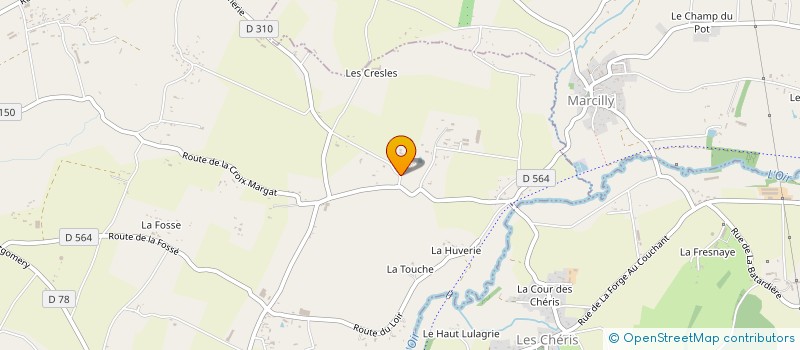 localisation de l'entreprise MONSIEUR GAUTHIER JOMIN  SAINT-QUENTIN-SUR-LE-HOMME