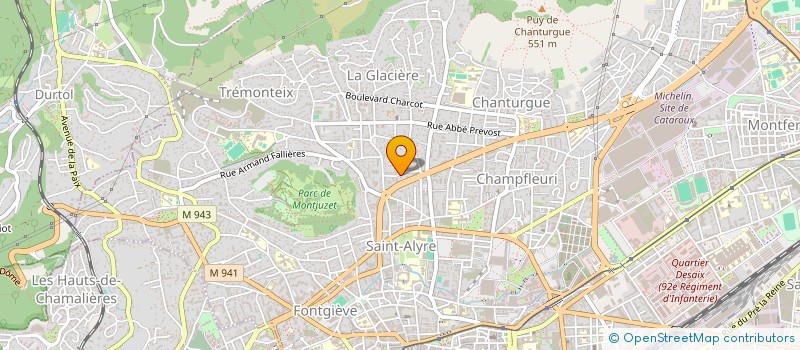 localisation de l'entreprise MONSIEUR GAUTHIER KIEKEN à CLERMONT-FERRAND