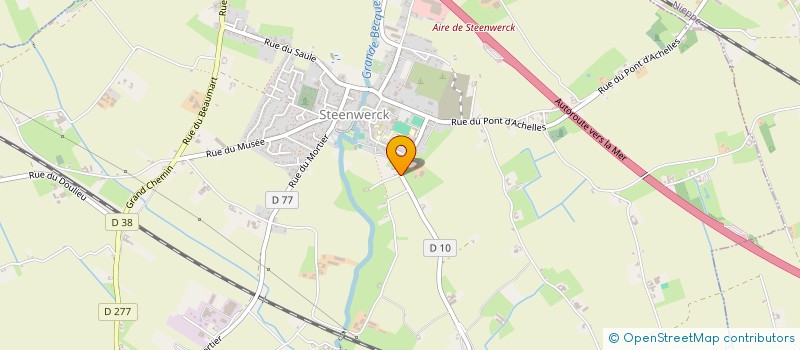 localisation de l'entreprise MONSIEUR GAUTHIER LABALETTE  STEENWERCK