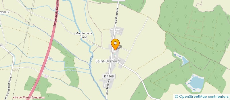 localisation de l'entreprise MONSIEUR GAUTHIER LUCET  SAINT-BERNARD