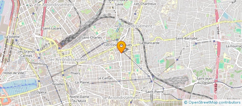 localisation de l'entreprise MONSIEUR GAUTHIER MALANDAIN à MARSEILLE