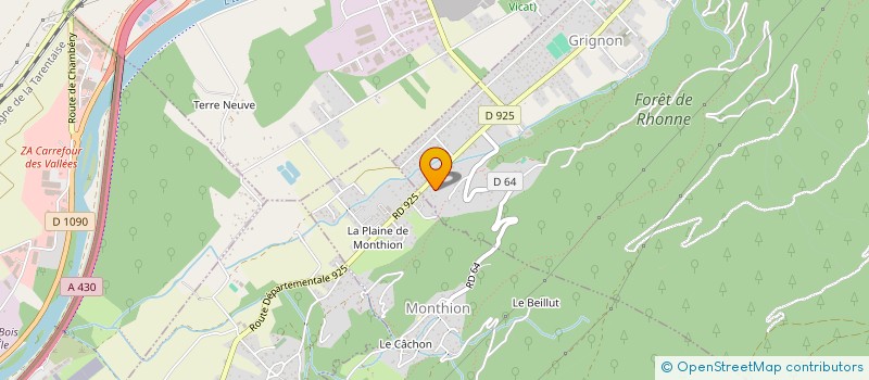 localisation de l'entreprise MONSIEUR GAUTHIER MALVOISIN à GRIGNON