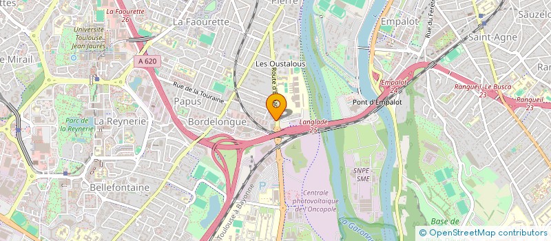 localisation de l'entreprise MONSIEUR GAUTHIER MARFAING  TOULOUSE