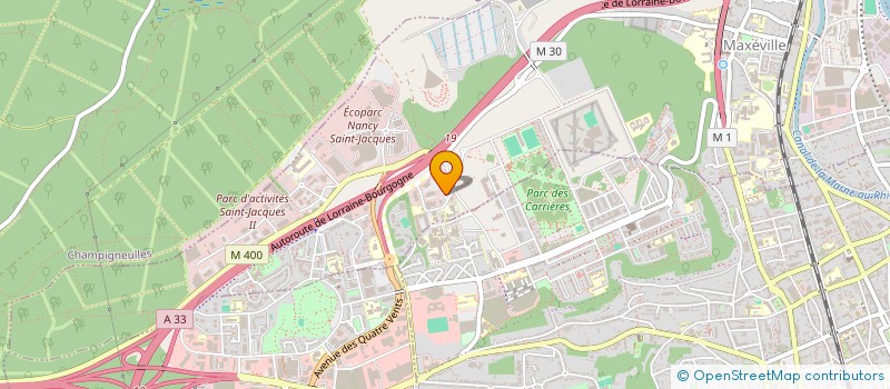 localisation de l'entreprise MONSIEUR GAUTHIER MARTINI  MAXEVILLE