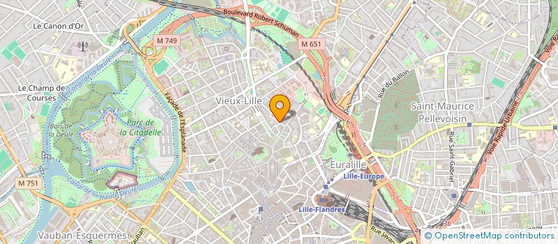 localisation de l'entreprise MONSIEUR GAUTHIER MASQUELIER  LILLE