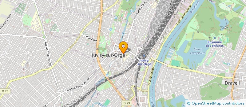 localisation de l'entreprise MONSIEUR GAUTHIER MAUNOURY  JUVISY-SUR-ORGE