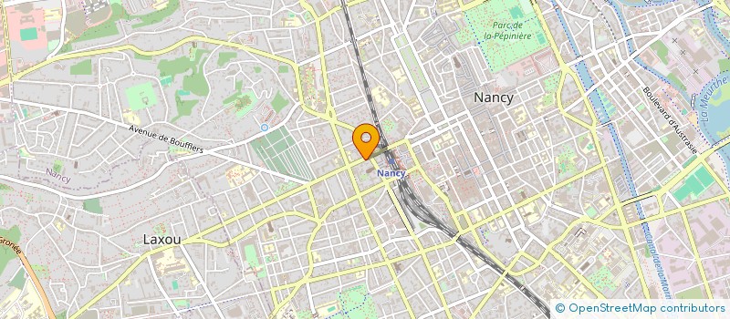 localisation de l'entreprise MONSIEUR GAUTHIER MERCIER  NANCY