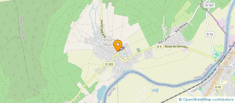localisation de l'entreprise MONSIEUR GAUTHIER MONDET à TRELOU-SUR-MARNE