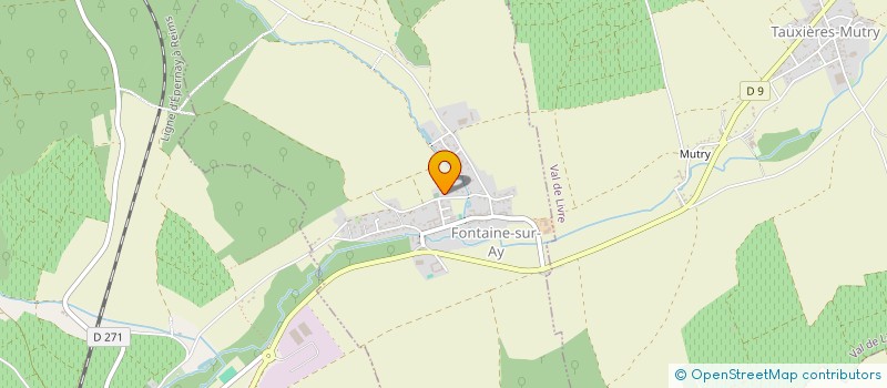 localisation de l'entreprise MONSIEUR GAUTHIER NEUVILLE  FONTAINE-SUR-AY