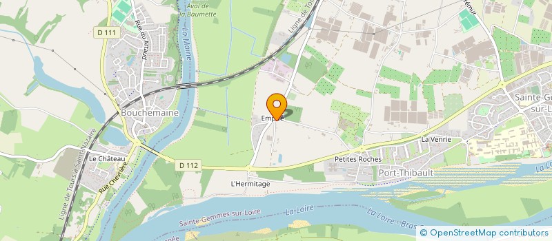 localisation de l'entreprise MONSIEUR GAUTHIER OBRINGER  SAINTE-GEMMES-SUR-LOIRE