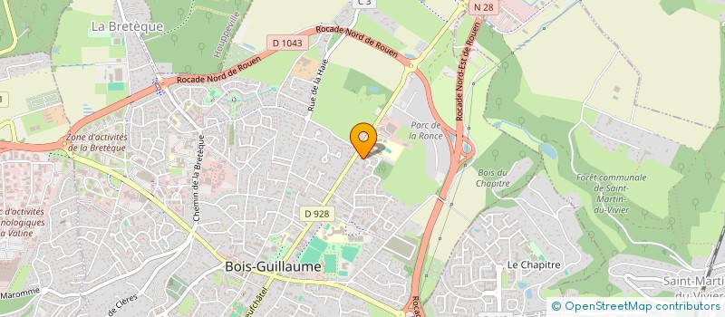 localisation de l'entreprise MONSIEUR GAUTHIER POULIAUDE à BOIS-GUILLAUME