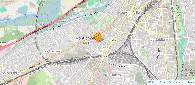 localisation de l'entreprise MONSIEUR GAUTHIER PULCHERIE  MONTIGNY-LES-METZ