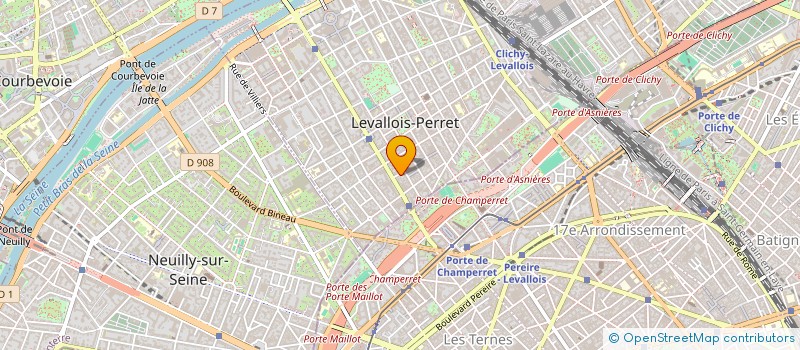 localisation de l'entreprise MONSIEUR GAUTHIER QUESTE à LEVALLOIS-PERRET