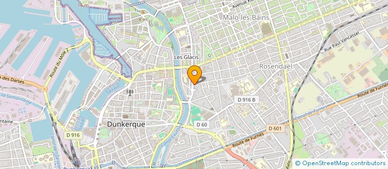 localisation de l'entreprise MONSIEUR GAUTHIER QUETSTROEY à DUNKERQUE