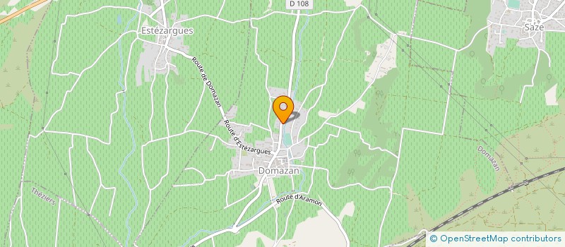 localisation de l'entreprise MONSIEUR GAUTHIER RECORDIER  DOMAZAN