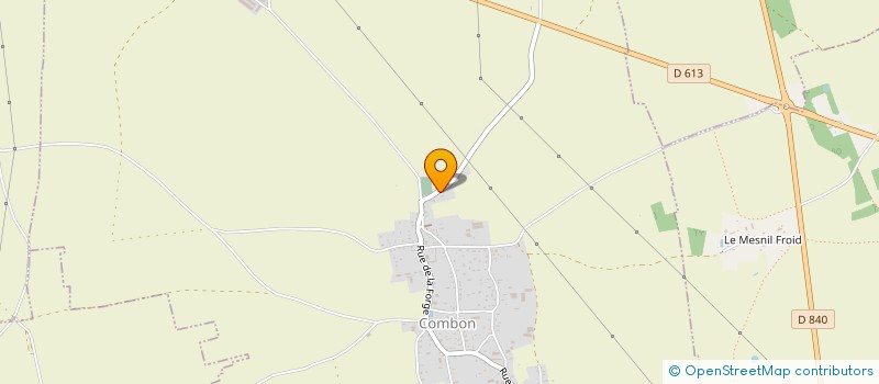 localisation de l'entreprise MONSIEUR GAUTHIER RENARD  COMBON