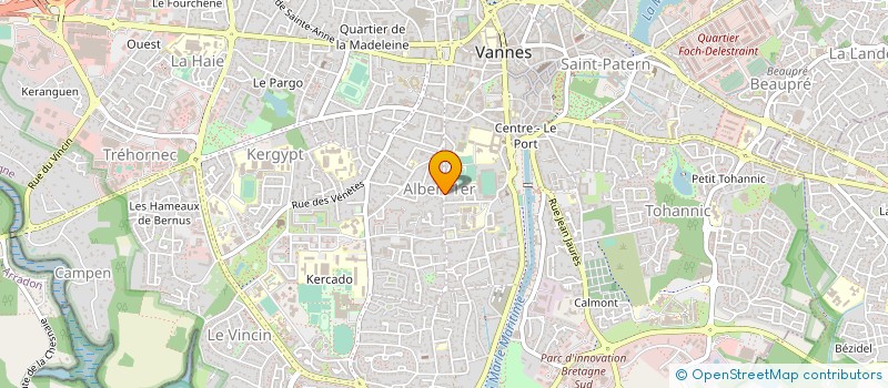 localisation de l'entreprise MONSIEUR GAUTHIER RESTOUX à VANNES