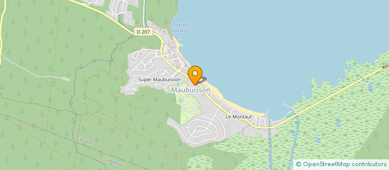 localisation de l'entreprise MONSIEUR GAUTHIER REY  CARCANS