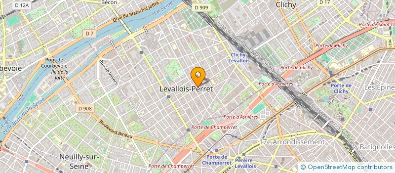 localisation de l'entreprise MONSIEUR GAUTHIER RIOUBLANC à LEVALLOIS-PERRET