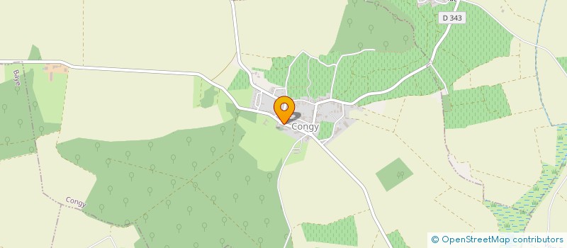 localisation de l'entreprise MONSIEUR GAUTHIER ROUX  CONGY