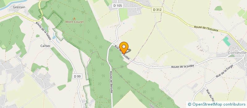 localisation de l'entreprise MONSIEUR GAUTHIER SELLIER  CONTEVILLE