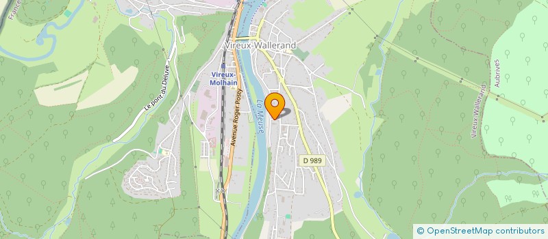 localisation de l'entreprise MONSIEUR GAUTHIER SELLIER  VIREUX-WALLERAND