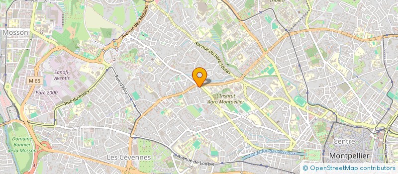 localisation de l'entreprise MONSIEUR GAUTHIER SEMENENKO à MONTPELLIER