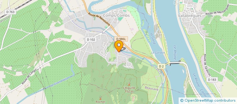 localisation de l'entreprise MONSIEUR GAUTHIER TRANI  COMPS