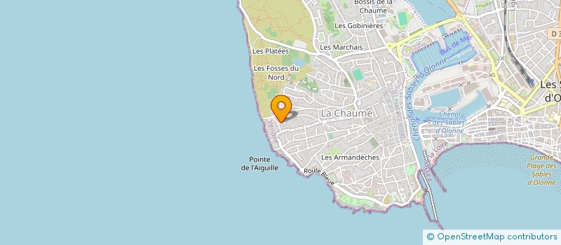 localisation de l'entreprise MONSIEUR GAUTHIER TRARIEUX à LES SABLES D'OLONNE