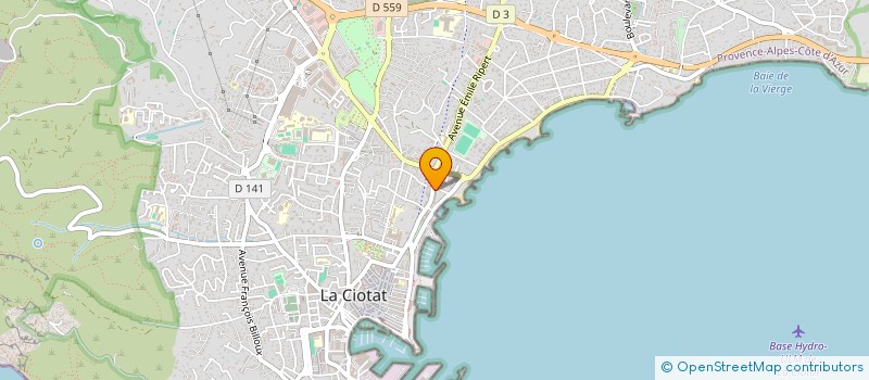 localisation de l'entreprise MONSIEUR GAUTHIER VANDE WALLE à LA CIOTAT