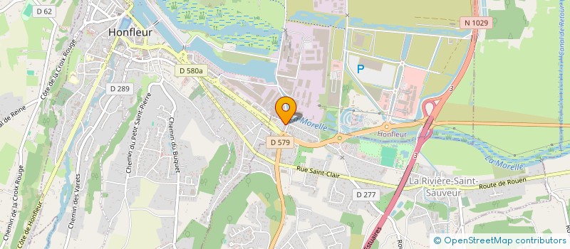 localisation de l'entreprise MONSIEUR GAUTHIER VASSELIN  LA RIVIERE-SAINT-SAUVEUR