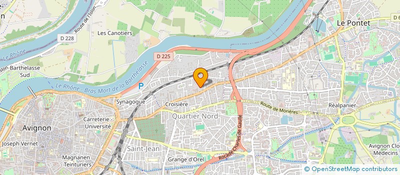 localisation de l'entreprise MONSIEUR GAUTHIER VERBEKE à AVIGNON