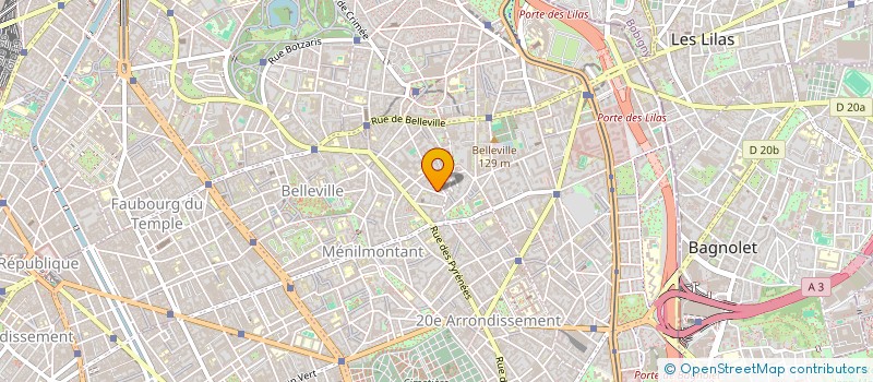 localisation de l'entreprise MONSIEUR GAUTHIER VERNIN  PARIS