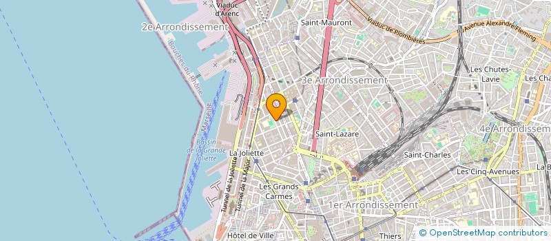 localisation de l'entreprise MONSIEUR GAUTHIER VICTORIEN ALPHAND à MARSEILLE