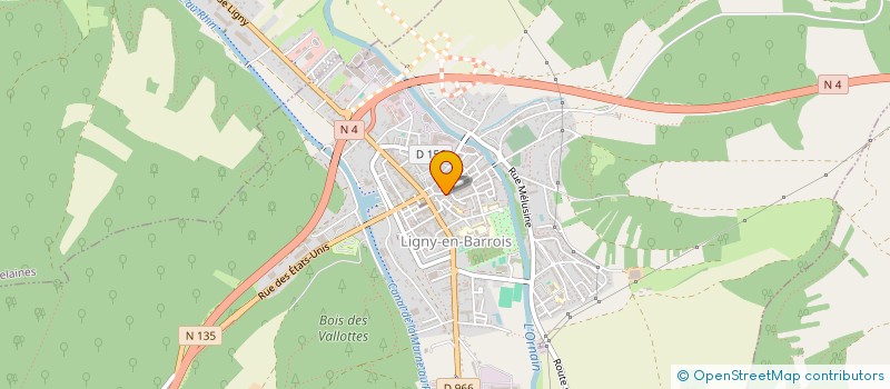 localisation de l'entreprise MONSIEUR GAUTHIER VILLAIN à LIGNY-EN-BARROIS