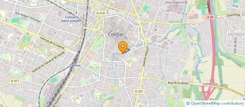 localisation de l'entreprise MONSIEUR GAUTHIER WAHSMUTH  COLMAR