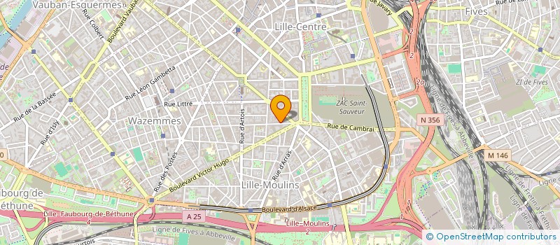 localisation de l'entreprise MONSIEUR GAUTHIER WITKOWSKI  LILLE