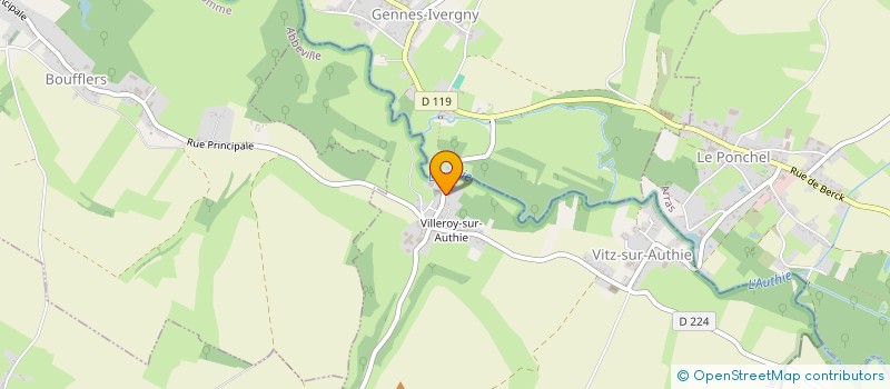 localisation de l'entreprise MONSIEUR GAUTIER ACLOQUE  DOMVAST