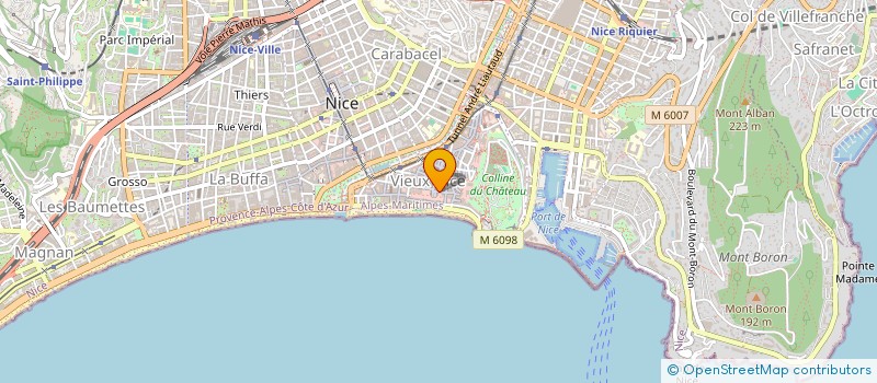 localisation de l'entreprise MONSIEUR GAUTIER AFONSO  NICE