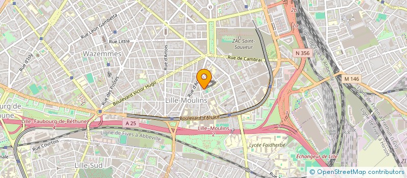 localisation de l'entreprise MONSIEUR GAUTIER BARYLA à LILLE