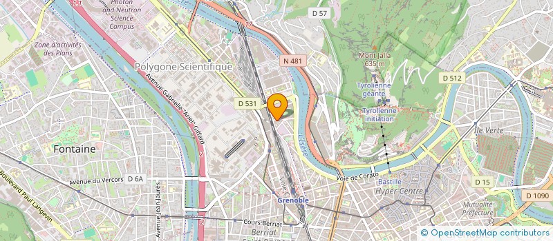 localisation de l'entreprise MONSIEUR GAUTIER BEJUIT à GRENOBLE