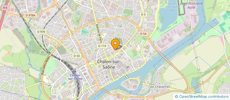 localisation de l'entreprise MONSIEUR GAUTIER BISOT  CHALON-SUR-SAONE