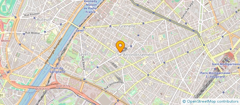 localisation de l'entreprise MONSIEUR GAUTIER BLONDIN  PARIS