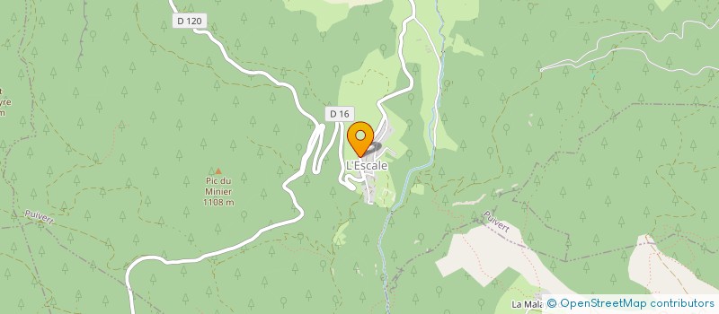 localisation de l'entreprise MONSIEUR GAUTIER BOUDAT  PUIVERT